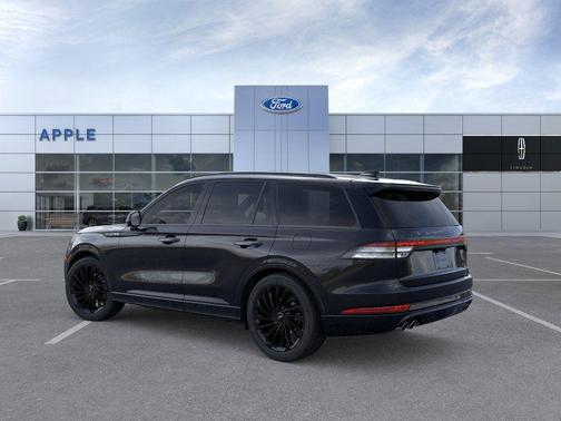 Infinite Black Metallic Clearcoat 2026 Lincoln Aviator Reserve AWD