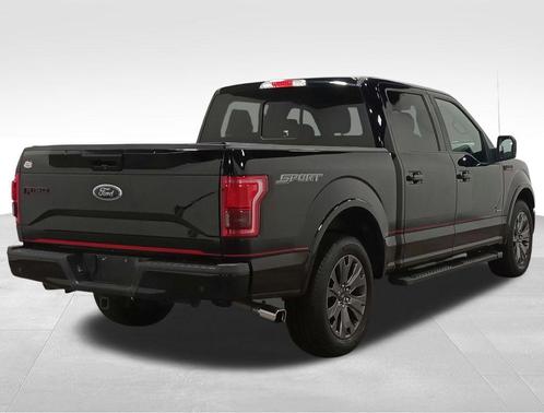 Shadow Black 2016 Ford F-150 Lariat
