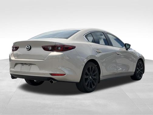 Platinum Quartz Metallic 2025 Mazda Mazda3 2.5 S Select Sport
