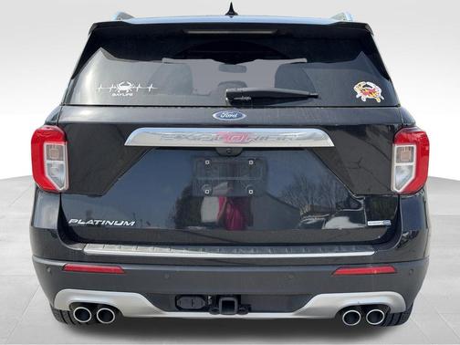 Agate Black Metallic 2020 Ford Explorer Platinum