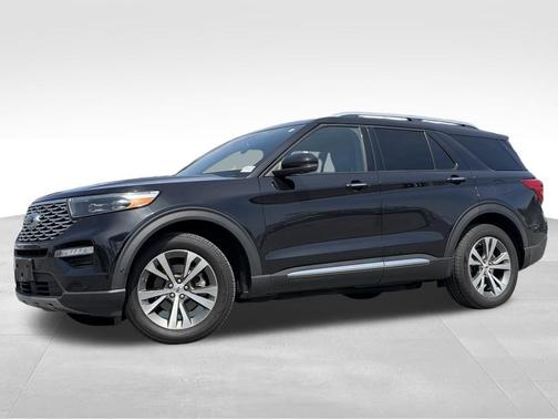 Agate Black Metallic 2020 Ford Explorer Platinum