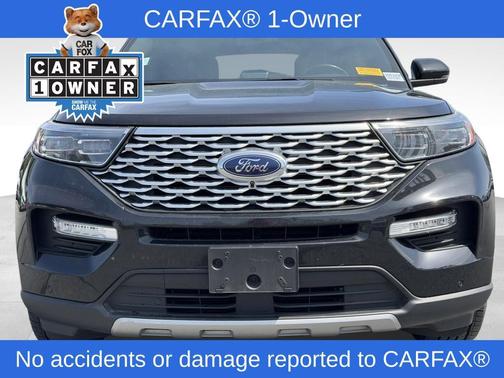 Agate Black Metallic 2020 Ford Explorer Platinum