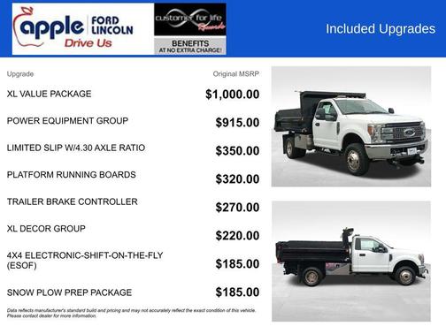 Oxford White 2019 Ford F-350 XL