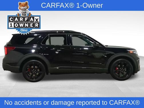 Agate Black Metallic 2022 Ford Explorer ST
