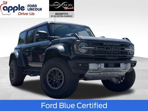 Shadow Black 2023 Ford Bronco Raptor