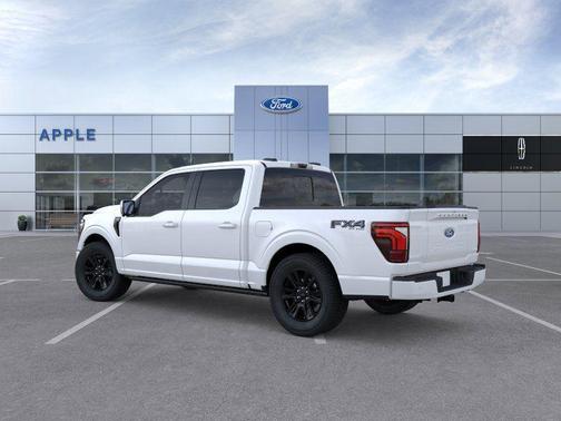 Star White Metallic Tri-Coat 2026 Ford F-150 Platinum