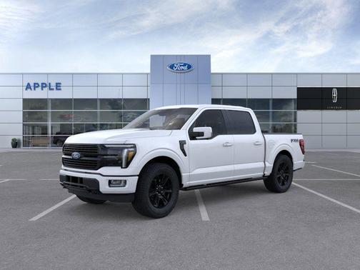 Star White Metallic Tri-Coat 2026 Ford F-150 Platinum