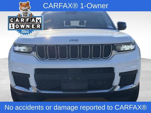 Bright White Clearcoat 2021 Jeep Grand Cherokee L Laredo