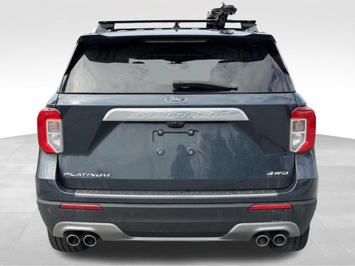 Stone Blue Metallic 2022 Ford Explorer Platinum