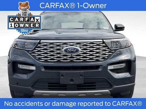 Stone Blue Metallic 2022 Ford Explorer Platinum
