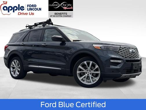 Stone Blue Metallic 2022 Ford Explorer Platinum