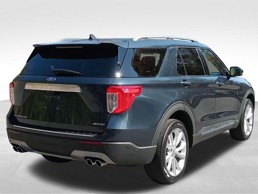 Stone Blue Metallic 2022 Ford Explorer Platinum