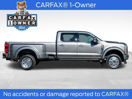 Gray Metallic 2025 Ford F-450 Platinum