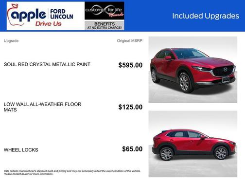 Soul Red Crystal Metallic 2020 Mazda CX-30 Premium Package