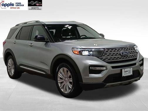 Iconic Silver Metallic 2024 Ford Explorer Limited