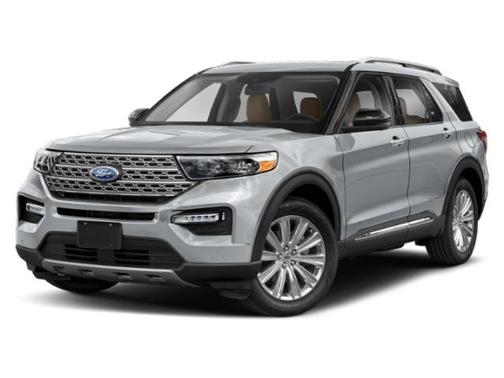 Iconic Silver Metallic 2024 Ford Explorer Limited