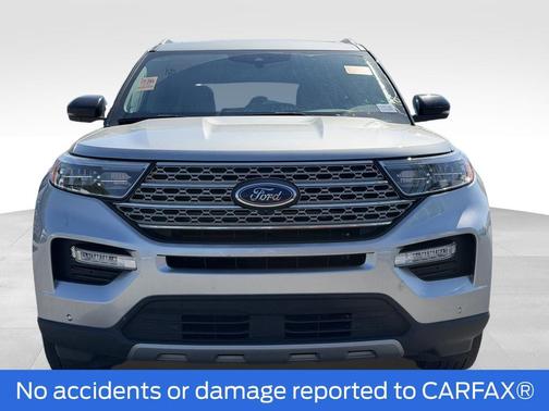 Iconic Silver Metallic 2024 Ford Explorer Limited