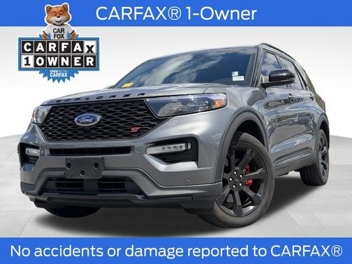 Carbonized Gray Metallic 2024 Ford Explorer ST