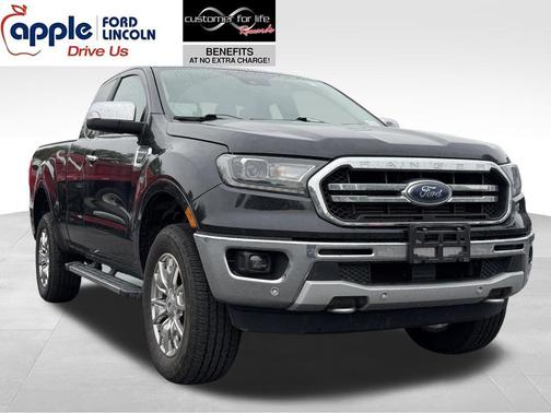 Shadow Black 2021 Ford Ranger LARIAT