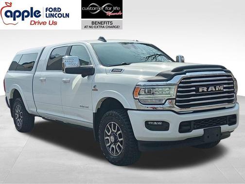 Bright White Clearcoat 2023 RAM 3500 Longhorn