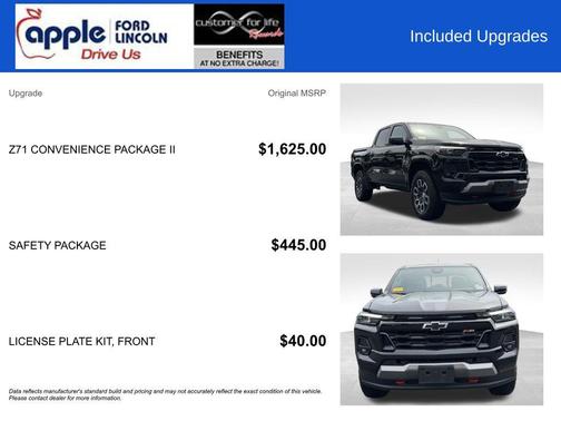 Black 2024 Chevrolet Colorado Z71