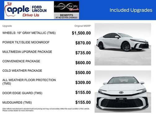 Ice Cap 2025 Toyota Camry XSE