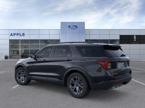 Agate Black Metallic 2026 Ford Explorer Active