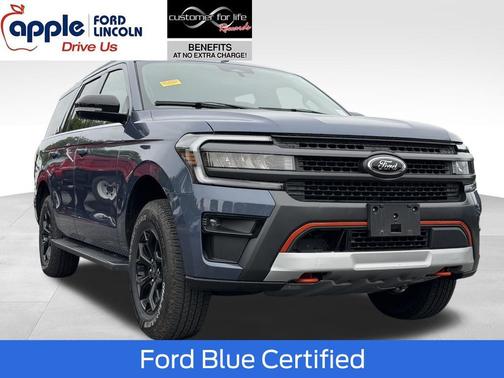 Blue Metallic 2022 Ford Expedition Timberline