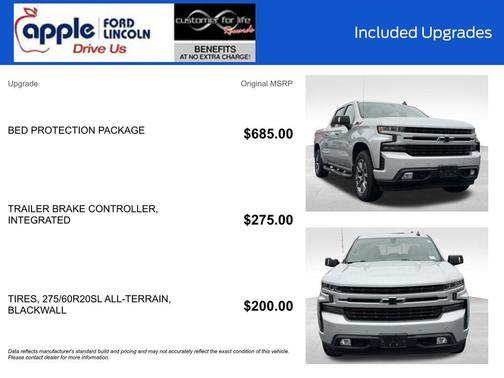 Silver Ice Metallic 2019 Chevrolet Silverado 1500 RST