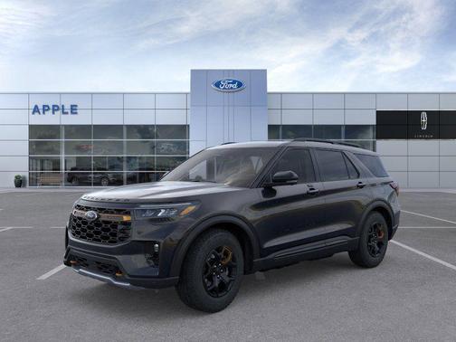 Agate Black Metallic 2026 Ford Explorer Tremor