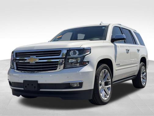 White Diamond Clearcoat 2015 Chevrolet Tahoe LTZ
