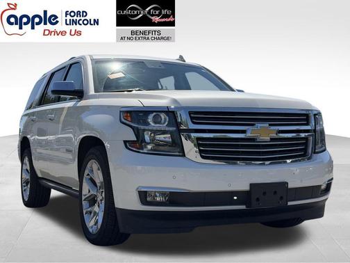 White Diamond Clearcoat 2015 Chevrolet Tahoe LTZ