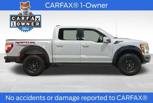 Space White Metallic 2025 Ford F-150 Raptor