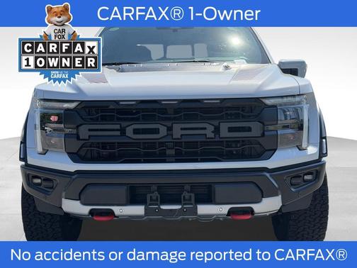 Space White Metallic 2025 Ford F-150 Raptor