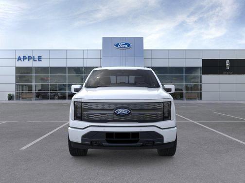 Space White Metallic 2025 Ford F-150 Lightning LARIAT