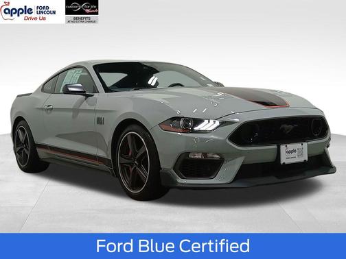 Fighter Jet Gray 2021 Ford Mustang Mach 1 Fastback