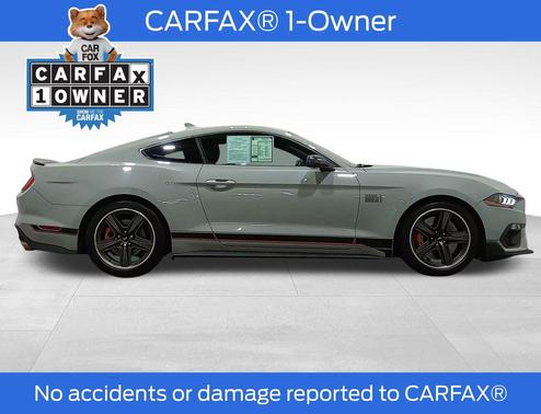 Fighter Jet Gray 2021 Ford Mustang Mach 1 Fastback