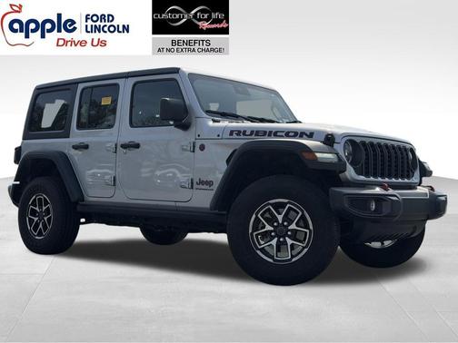 Silver Zynith Clearcoat 2024 Jeep Wrangler Rubicon
