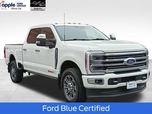 Star White Metallic Tri-Coat 2024 Ford F-250 Limited