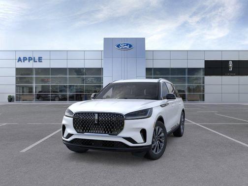 Pristine White Metallic Tri-Coat 2026 Lincoln Aviator Premiere