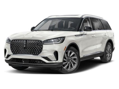 Pristine White Metallic Tri-Coat 2026 Lincoln Aviator Premiere