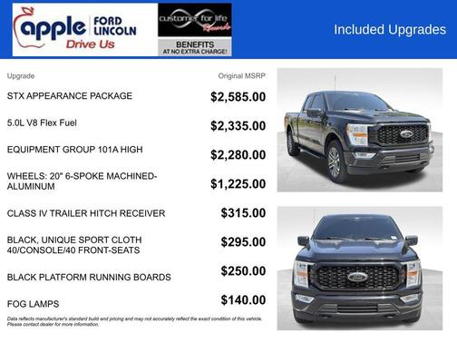 Agate Black Metallic 2022 Ford F-150 XL