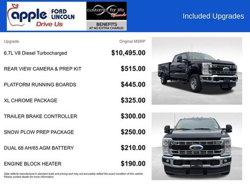 Black Metallic 2025 Ford F-350 XL