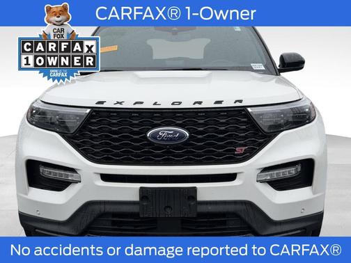 White Metallic 2023 Ford Explorer ST