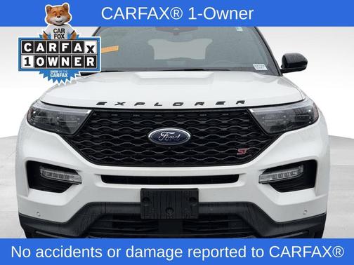 White Metallic 2023 Ford Explorer ST