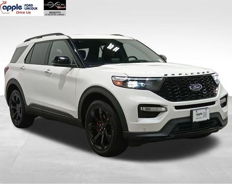 White Metallic 2023 Ford Explorer ST
