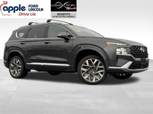 Portofino Gray 2022 Hyundai SANTA FE Calligraphy