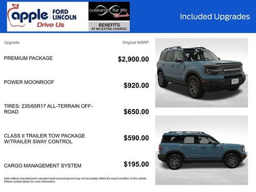 Area 51 2023 Ford Bronco Sport Badlands