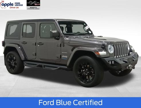 Granite Crystal Metallic Clearcoat 2022 Jeep Wrangler Unlimited 4xe Sahara