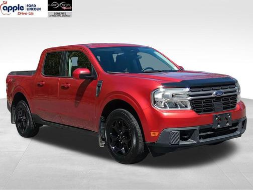 Hot Pepper Red Tinted Clearcoat Metallic 2022 Ford Maverick Lariat